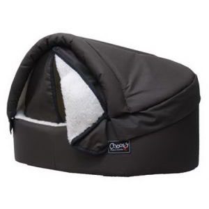 luxurious klam dog bed with zip off cover