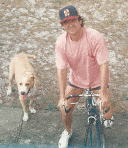 exercising with my dog