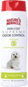 dog shampoo for white or light colored dogs